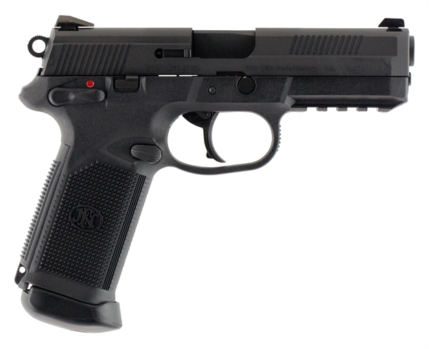Picture of FN America LE 66994 Fnx-45  
45 Automatic Colt Pistol (Acp) Single/Double 4.5" 15+1 Black Interchangeable Backstrap Grip  Polymer Frame Black Stainless Steel Slide