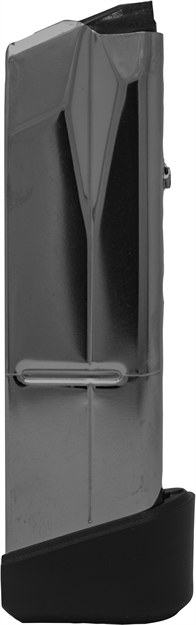 Picture of FN 20100733 510 Replacement Magazine 10Rd 10Mm Stainless Steel W/ Black Polymer Flush Floorplate Fits FN 510 Tactical 20-100733