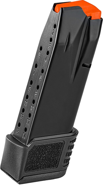 Picture of FN 20100708 Reflex Replacement Magazine 15Rd 9Mm Luger Black Extended  Floorplate 20-100708 845737015817