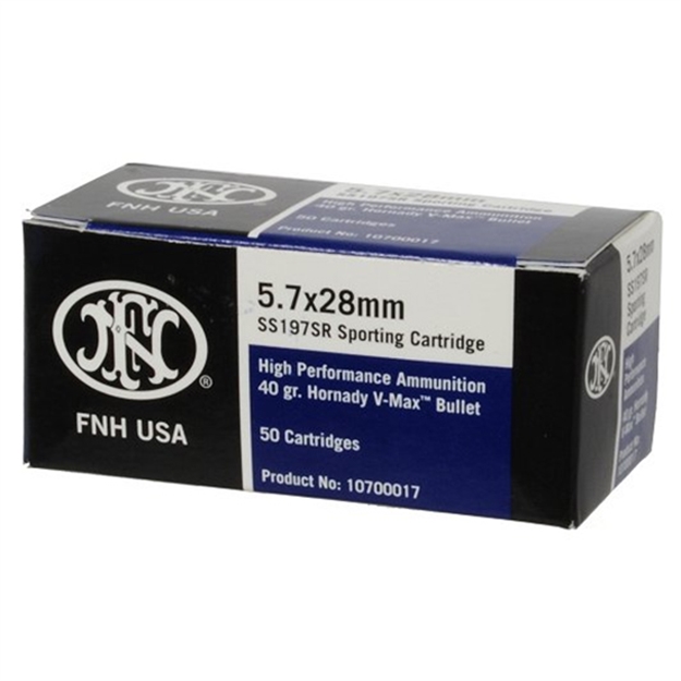 Picture of FN Ammo Ss197sr 5.7X28 40Gr Horn Vmax 50/40