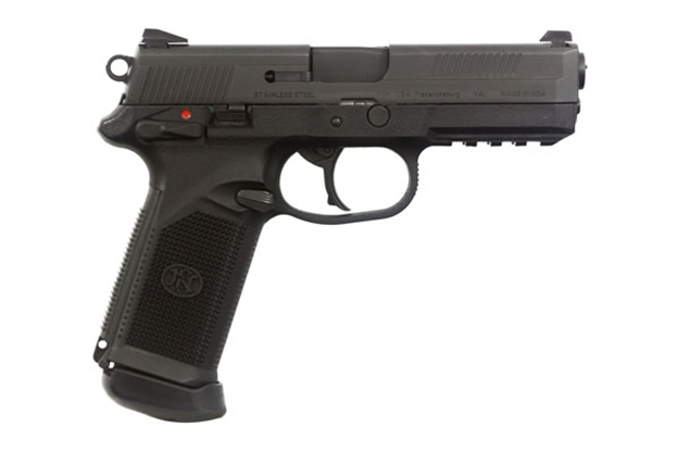 Picture of FN America Fnx-45 Semi Auto Pistol 45 Acp, 4.5 In, Poly Grp, 15+1 Rnd, 3-Dot Fixed, Full SZ Blk Frame 66960 845737000851