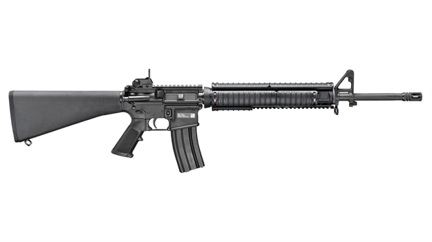 Picture of  FN 36320 FN 15 M16 Military Collector 5.56X45mm Nato 30+1 20" Black Button Broached Barrel, Black Picatinny Rail Aluminum Receiver, Matte Black Synthetic A2 Stock, Black A2 Grip, Ambidextrous