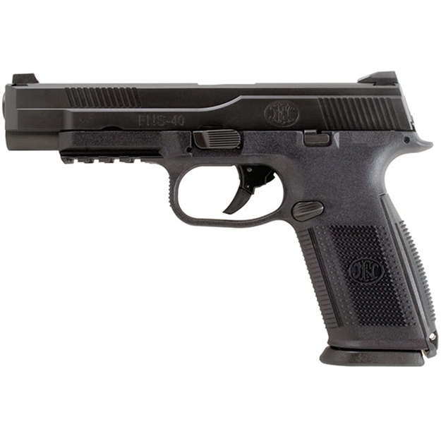 Picture of FN America Fns-40 Longslide Semi Auto Pistol 40 S&W, 5 In, Poly Grp, 14+1 Rnd, Longslide Blk Frame, Striker Fired Trgr
