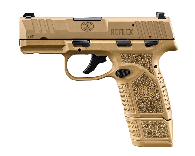 Picture of FN Reflex 9Mm Fde 3.3" 15+1 Sfty 66-101417 845737017750