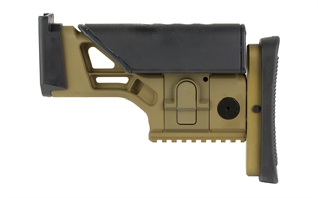 Picture of FN 20100567 Ssr Rear Stock Assembly  Fde Aluminum, Fully Adjustable For FN Scar 16S/17S 20-100567 845737014919
