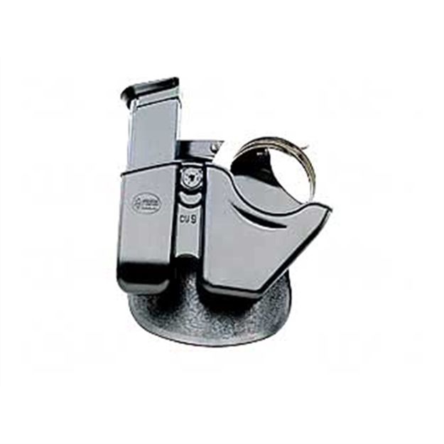 Picture of  Fobus Cu9bh Combo Pouch -2 9Mm Luger Polymer Black Belt Clip