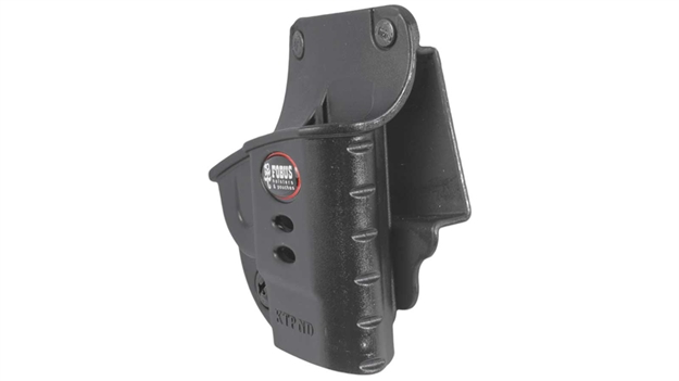 Picture of  Fobus Gl2e2bh Passive Retention Evolution Owb Black Polymer Belt Compatible W/Glock 17/19/26/33/34 Includes Belt Loops Right Hand 676315007494