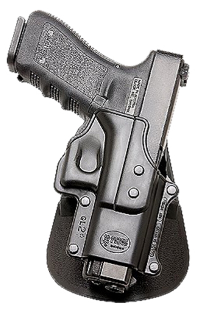 Picture of Fobus Gl2t Thumbbreak Paddle Holster  N/A Black Plastic