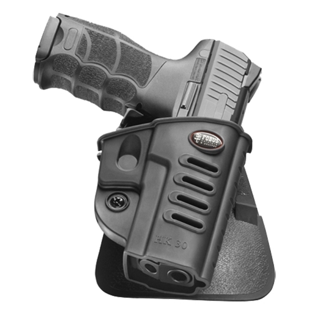 Picture of Fobus Hk30lh Evolution Paddle Holster - Left-Handed HK P30 Plastic Black