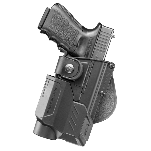 Picture of Fobus Rbt Tactical Paddle Holster With Lighthouse Iii-Rh
