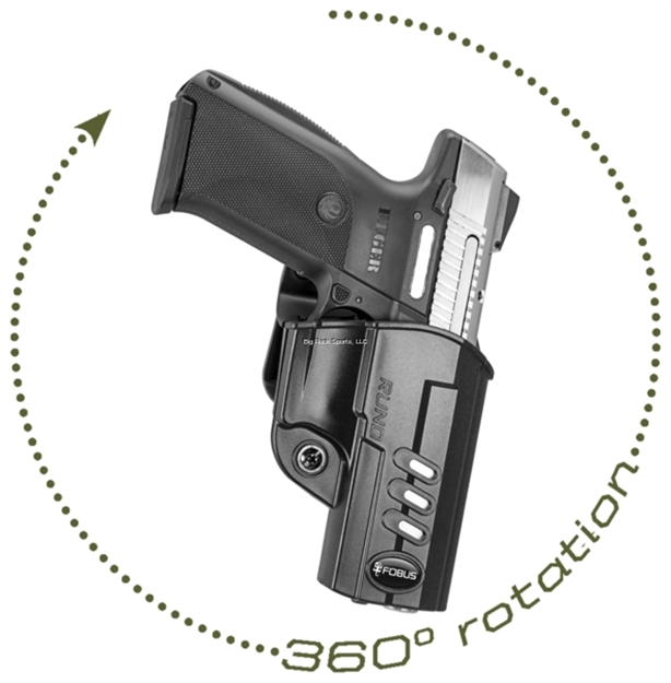 Picture of Fobus Ruger Sr9, Sr9c, Sr40, Sr40c Fobus Evolution Roto Belt Holster