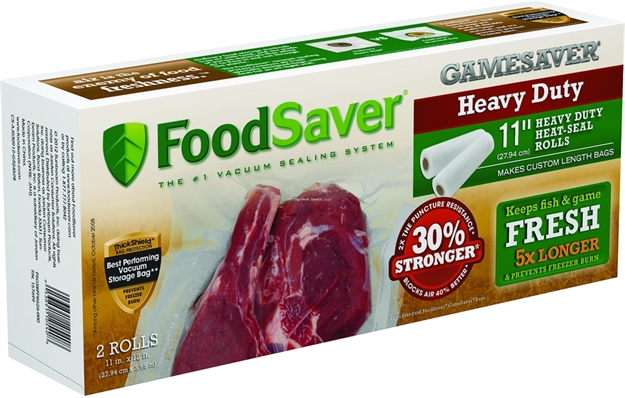 Picture of Foodsaver Gamesaver HD Rolls 2Pk 11" X 12' Puncture Resistant