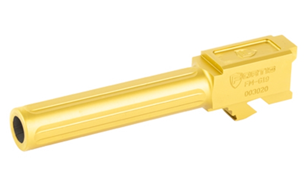 Picture of Fortis Barrel For Glk 19 Tin Gold FM-G19-TIN