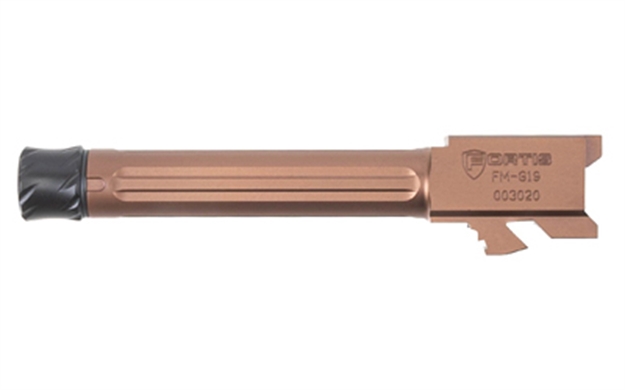 Picture of Fortis Glk19 Threaded Barrel Copper FM-G19-TB-CPPR 810103340190