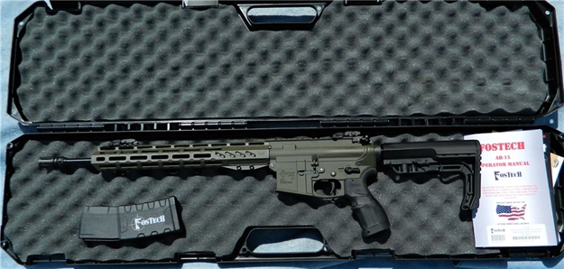 Picture of Fostech Phantom Rifle With Echo Ar-Ii Trigger OD Green 5.56