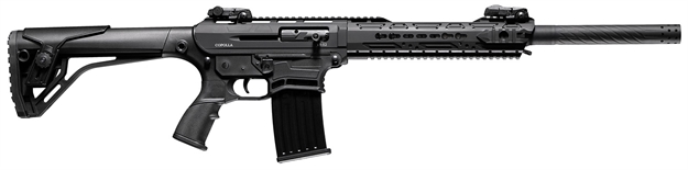 Picture of  Four Peaks Imports 12007 Copolla Tr-12 12 Gauge 5+1 3" 18.50" 4140 Steel Barrel, Ar-Style Lower Receiver,   Flip UP Sights, Aluminum Rails, Synthetic Stock W/Adjustable Cheekpiece Includes 2 Magazines