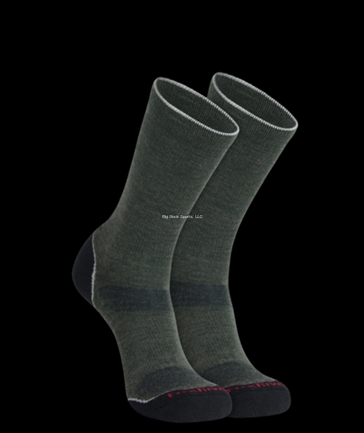 Picture of Fox River Basecamp 2.0 LW Sock, Crew, Pair, LG Olive, Merino Wool Blend