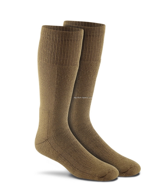Picture of Fox River Scope MW Sock, Otc, Pair, Lg, Brown, Merino Wool Blend
