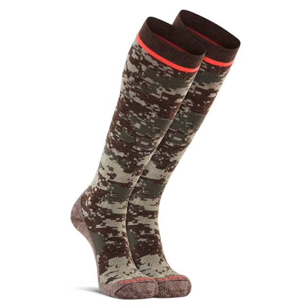 Picture of Fox River Scope MW Sock, Otc, Pair, Xl, Brown, Merino Wool Blend