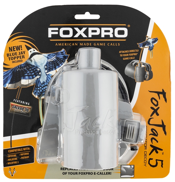 Picture of Foxpro Foxjock 5 Foxjack 5  Blue Jay Species Gray Compatible With Foxpro Inferno/Patriot/Spitfire/Wildfire 1 & 2