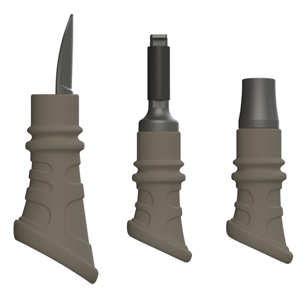 Picture of Foxpro Furtpk Furtaker Combo Pack Predator Closed/Open/Bite Reed Hand Calls