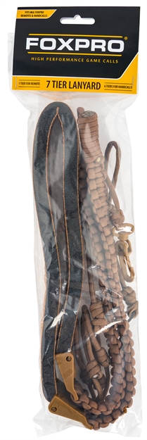 Picture of Foxpro Fxp Lan Tan 7 Tier Lanyard  Tan