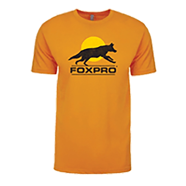 Picture of  Foxpro Sos Sun Runner  Orange Cotton/Polyester Short Sleeve Small
