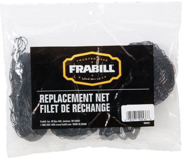 Picture of Frabill 14"X15" Black Poly Replacement Net
