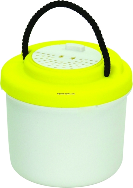 Picture of Frabill Compact Bait Container Yellow/White (Replaces Plano 744-000