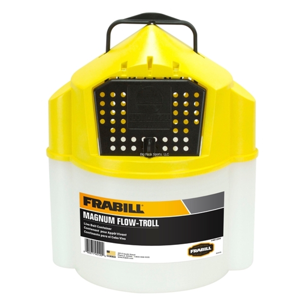 Picture of Frabill Flow-Troll Magnum 10Qt Minnow Bucket 451200
