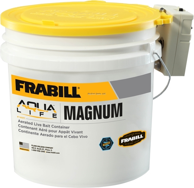 Picture of Frabill Magnum Bucket 4.25Gal W/Aerator (Replaces 1407)