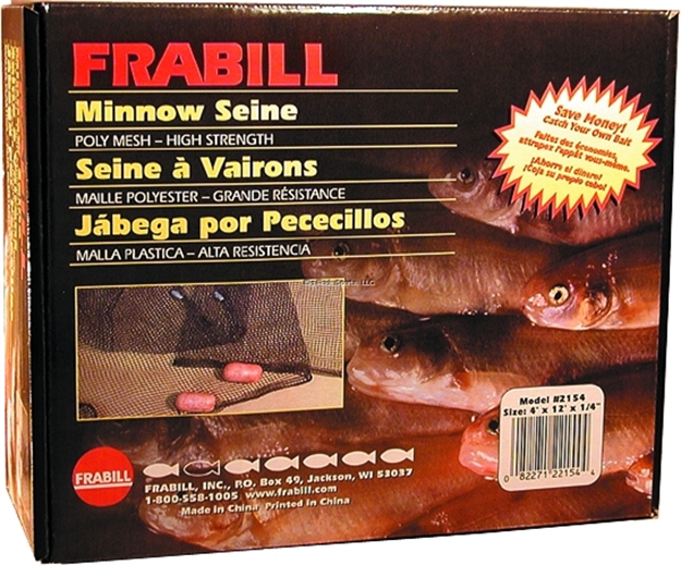 Picture of Frabill Minnow Seine 4X12' 1/4" Mesh 2154 082271221544