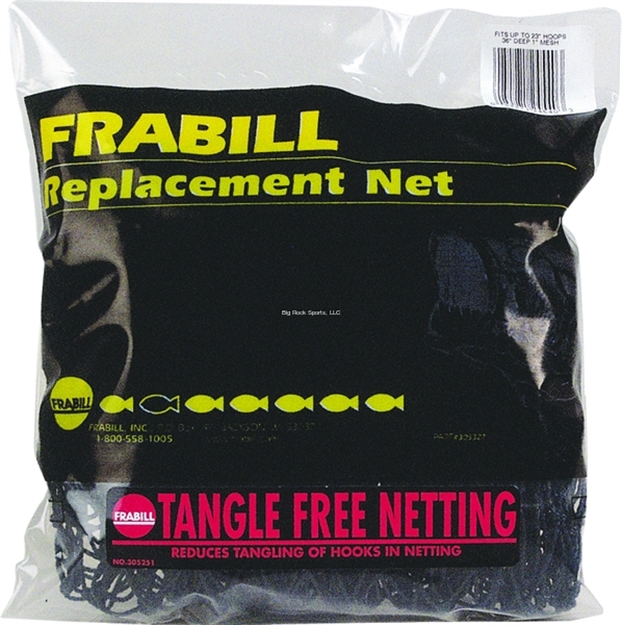 Picture of Frabill Replacement Net 19" Hoop 3/8" Rubber Mesh