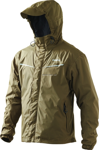 Picture of Frabill Stow Rain Jacket Tan Med