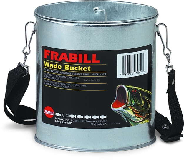 Picture of Frabill Wade Bucket Galvanized W/Strap