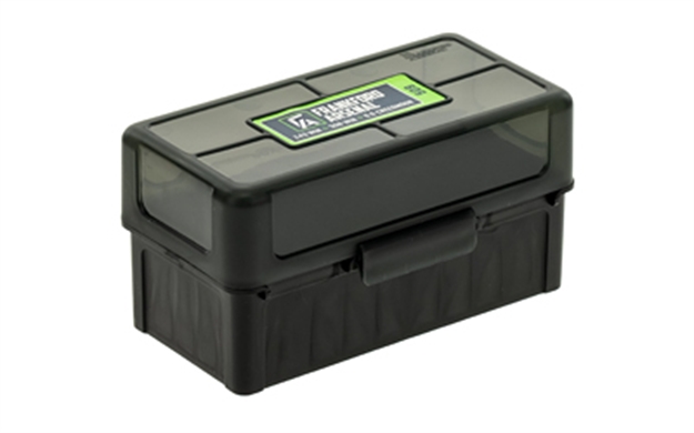 Picture of  Franklin Armory 1083788 Hinge-Top Ammo Box 6.5/243/308Cal Black Polymer 50Rd 661120413127
