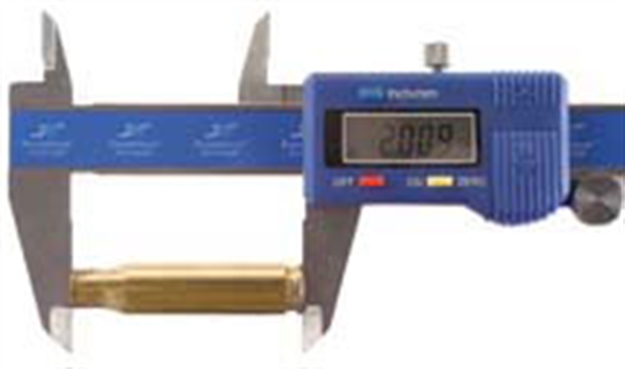 Picture of Frankford Arsenal 672060 Electronic Caliper  Blue Multi-Caliber Stainless Steel Rifle/Handgun Firearm 672-060