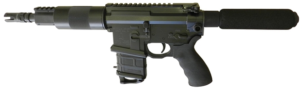 Picture of Franklin 3094Ca Salus *Ca Appr* AR Pistol SA 5.56 Nato 7.5" 1Rd Syn Grip Blk