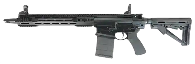 Picture of  Franklin Armory 0010009Blk M4 Milita 308 Win 20+1 14.50" P&W, Black, 14" Fsr Handgaurd, Magpul Ctr Stock & Mbus Sights, Triumvir Flash Hider, Custom Tuned Trigger, Mid-Length Gas 818725010644