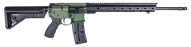 Picture of Franklin Armory 0010056Odg F17 L 17 Wsm 20+1 20" Black Precision Barrel, OD Green Aluminum W/M-Lok & Picatinny Rail Receiver, Black Bravo C Stock 00-10056-ODG 818725010101
