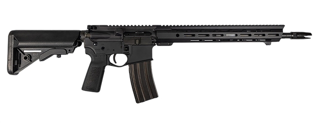 Picture of  Franklin Armory 0010066Blk Binary Ops-16 5.56 Nato 30+1 16" Black Ltw Contour Barrel, Black Aluminum Receiver W/Picatinny Rail, M-Lok Handguard, B5 Sopmod Black Polymer Stock, B5 P Type 23 Grip