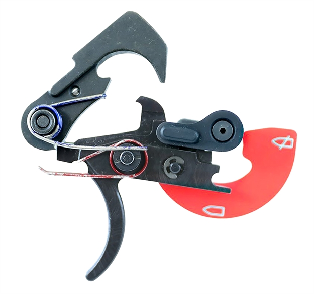 Picture of Franklin Armory 0150000Blk Binary  Black Curved Trigger Fits B&T Apc9 Ambidextrous 5681A 818725011474