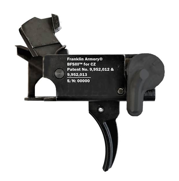 Picture of Franklin Armory 0650000Blk  Bfsiii Black Curved Fits CZ Scorpion Style Ambidextrous 5708A 818725011801