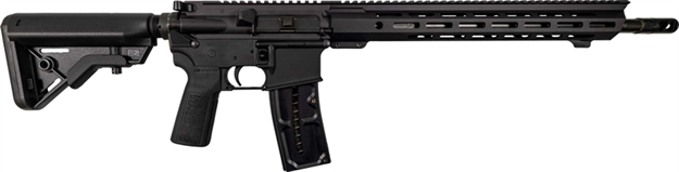Picture of Franklin Armory 0010062Blk F17 L 17 Wsm 10+1 16" Black Precision Barrel, Black Aluminum W/M-Lok & Picatinny Rail Receiver, Black Adjustable B5 Bravo Stock 00-10062-BLK