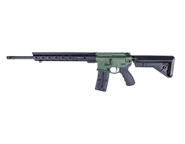 Picture of Franklin Armory 0010056Odg F17 L 17 Wsm 20+1 20" Black Precision Barrel, OD Green Aluminum W/M-Lok & Picatinny Rail Receiver, Black Bravo C Stock 00-10056-ODG