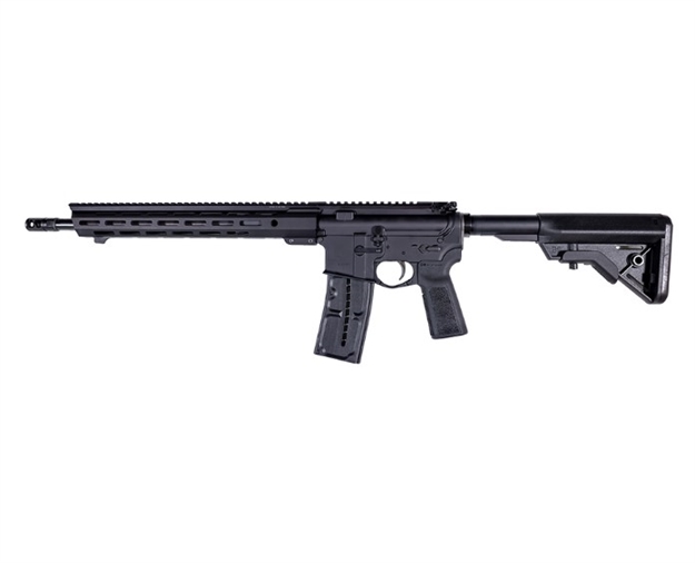 Picture of Franklin Armory 0010058Blk F17 L 17 Wsm 20+1 16" Black Precision Barrel, Black Aluminum W/M-Lok & Picatinny Rail Receiver, Black Adjustable B5 Bravo Stock 00-10058-BLK