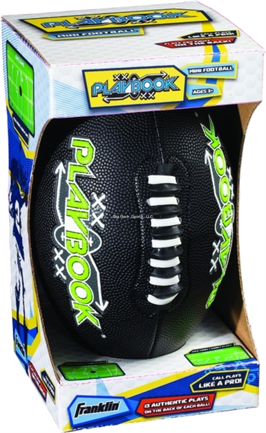 Picture of Franklin Mini Playbook Spacelace Football