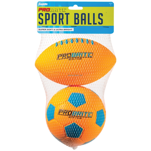 Picture of Franklin Probrite Mini Soccer Ball And Football