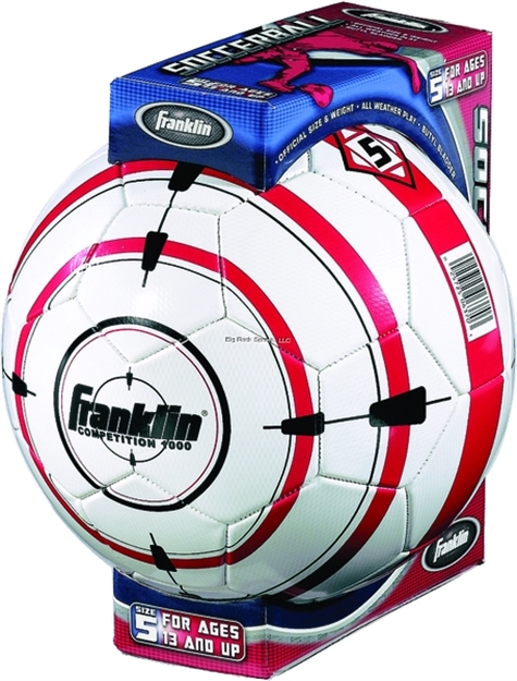 Picture of Franklin Soccer Ball Competition 1000 "Race Track" Sz5