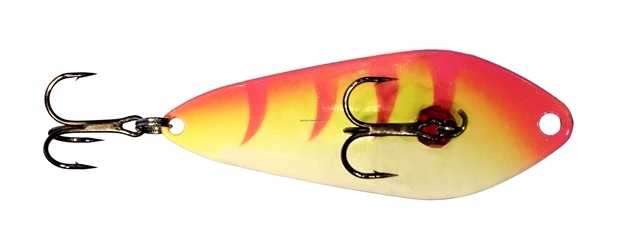 Picture of Freedom Minnow Spoon Vertical Jig 1 1/2" 3/32Oz Pink Tiger Glow